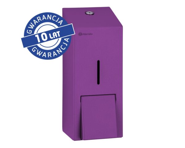 Dozownik mydła w pianie MERIDA STELLA VIOLET LINE MAXI na jednorazowe wkłady 700 g, fioletowy