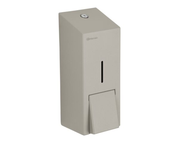 Dozownik mydła w pianie MERIDA STELLA STONE GREY LINE MAXI na jednorazowe wkłady 700 g, szary kamienny Dozownik mydła w pianie MERIDA STELLA STONE GREY LINE MAXI na jednorazowe wkłady 700 g, szary kamienny