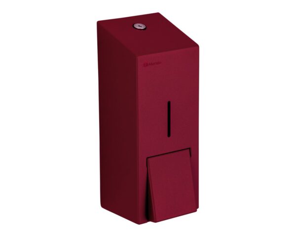 Dozownik płynu dezynfekcyjnego w sprayu MERIDA STELLA RED LINE, pojemność wkładów 1000 ml , czerwony Dozownik płynu dezynfekcyjnego w sprayu MERIDA STELLA RED LINE, pojemność wkładów 1000 ml , czerwony