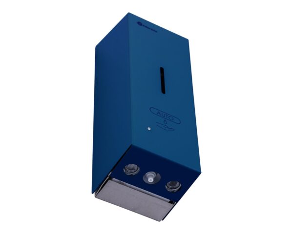 Bezdotykowy automatyczny dozownik mydła w pianie MERIDA STELLA AUTOMATIC SLIM BLUE LINE na jednorazowe wkłady 800 ml, niebieski Bezdotykowy automatyczny dozownik mydła w pianie MERIDA STELLA AUTOMATIC SLIM BLUE LINE na jednorazowe wkłady 800 ml, niebieski