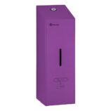 Bezdotykowy automatyczny dozownik mydła w pianie MERIDA STELLA AUTOMATIC SLIM VIOLET LINE na jednorazowe wkłady 800 ml, fioletowy