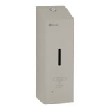 Bezdotykowy automatyczny dozownik mydła w pianie MERIDA STELLA AUTOMATIC SLIM STONE GREY LINE na jednorazowe wkłady 800 ml, szary kamienny