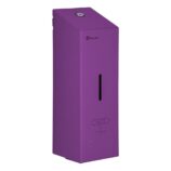 Bezdotykowy automatyczny dozownik mydła w pianie MERIDA STELLA AUTOMATIC SLIM VIOLET LINE na jednorazowe wkłady 800 ml, fioletowy