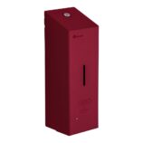 Bezdotykowy automatyczny dozownik mydła w pianie MERIDA STELLA AUTOMATIC SLIM RED LINE na jednorazowe wkłady 800 ml, czerwony