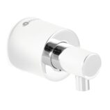 Dozownik mydła w płynie ścienny, WALEC, polerowany