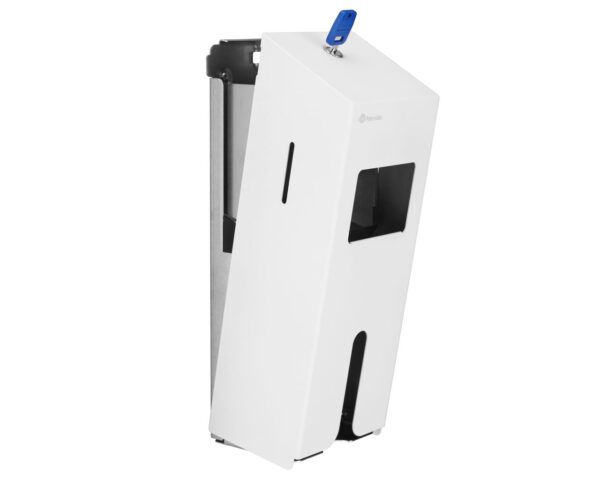 Pojemnik na tampony i podpaski MERIDA STELLA WHITE LINE, biały Pojemnik na tampony i podpaski MERIDA STELLA WHITE LINE, biały