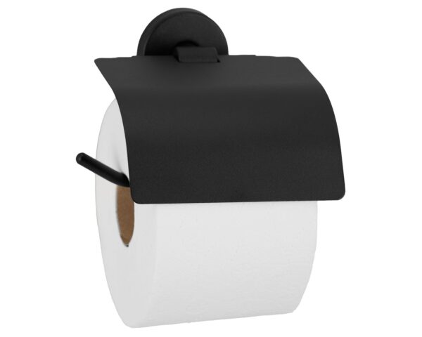 Uchwyt na papier toaletowy MERIDA STELLA BLACK LINE, czarny