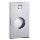 Pojemnik na torebki higieniczne MERIDA STELLA Anti-FingerPrint stal matowa z powłoką AFP