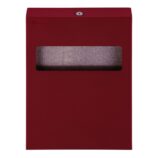 Pojemnik na podkładki na deskę sedesową MERIDA STELLA RED LINE, czerwony