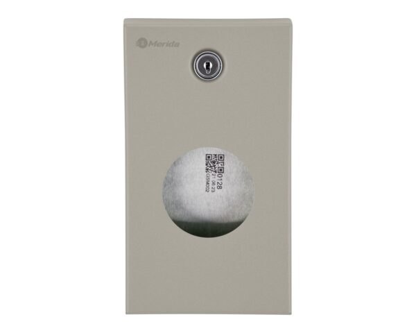 Pojemnik na torebki higieniczne MERIDA STELLA STONE GREY LINE, szary kamienny Pojemnik na torebki higieniczne MERIDA STELLA STONE GREY LINE, szary kamienny