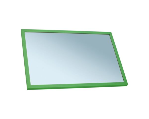 Lustro w ramie metalowej - zielonej MERIDA STELLA GREEN LINE, 40 x 60 cm Lustro w ramie metalowej - zielonej MERIDA STELLA GREEN LINE, 40 x 60 cm