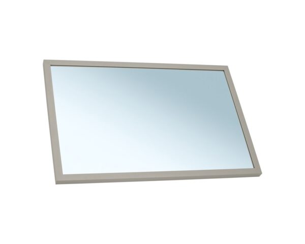 Lustro w ramie metalowej - szarej kamiennej MERIDA STELLA STONE GREY LINE, 40 x 60 cm Lustro w ramie metalowej - szarej kamiennej MERIDA STELLA STONE GREY LINE, 40 x 60 cm