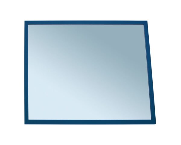 Lustro w ramie metalowej - niebieskiej MERIDA STELLA BLUE LINE, 50 x 60 cm Lustro w ramie metalowej - niebieskiej MERIDA STELLA BLUE LINE, 50 x 60 cm