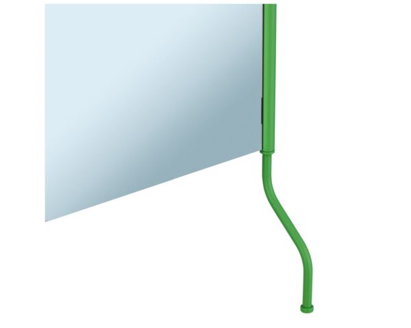 Lustro uchylne w oprawie zielonej matowej z uchwytem ułatwiającym regulację kąta nachylenia MERIDA STELLA GREEN LINE, 50 x 60 cm Lustro uchylne w oprawie zielonej matowej z uchwytem ułatwiającym regulację kąta nachylenia MERIDA STELLA GREEN LINE, 50 x 60 cm