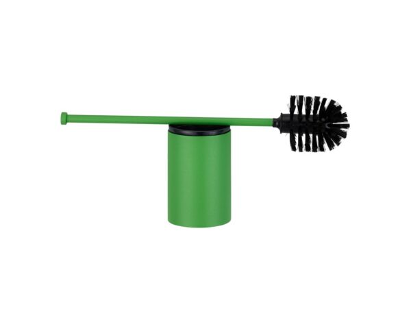 Szczotka do WC z uchwytem mocowanym do ściany, tuba krótka, MERIDA STELLA GREEN LINE, zielona Szczotka do WC z uchwytem mocowanym do ściany, tuba krótka, MERIDA STELLA GREEN LINE, zielona