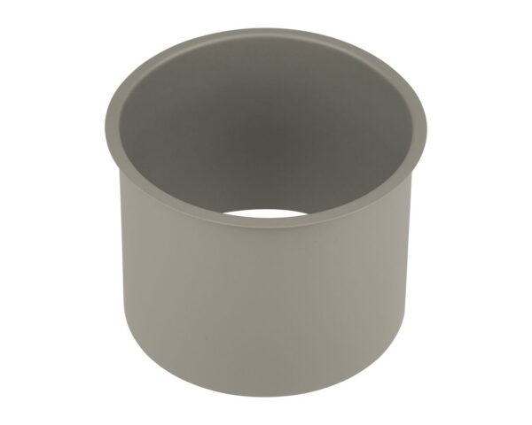 Kołnierz kosza nablatowy okrągły MERIDA STELLA STONE GREY LINE, szary kamienny Kołnierz kosza nablatowy okrągły MERIDA STELLA STONE GREY LINE, szary kamienny