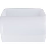 Kosz otwarty wiszący MERIDA HARMONY, pojemność 23 l, tworzywo, biały transparentny