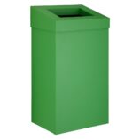 Kosz na odpady otwarty MERIDA STELLA GREEN LINE, pojemność 45 l, zielony