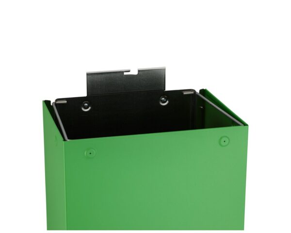 Kosz na odpady otwarty MERIDA STELLA GREEN LINE, pojemność 45 l, zielony Kosz na odpady otwarty MERIDA STELLA GREEN LINE, pojemność 45 l, zielony