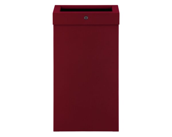 Kosz na odpady otwarty MERIDA STELLA SLIM RED LINE COMBO, pojemność 15 l, czerwony Kosz na odpady otwarty MERIDA STELLA SLIM RED LINE COMBO, pojemność 15 l, czerwony