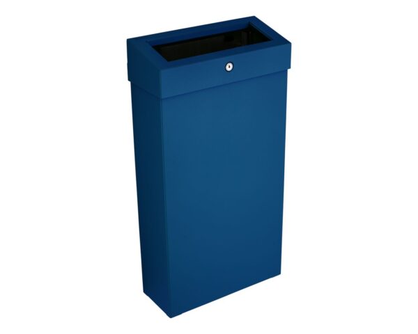 Kosz na odpady otwarty MERIDA STELLA SLIM BLUE LINE COMBO, pojemność 15 l, niebieski Kosz na odpady otwarty MERIDA STELLA SLIM BLUE LINE COMBO, pojemność 15 l, niebieski