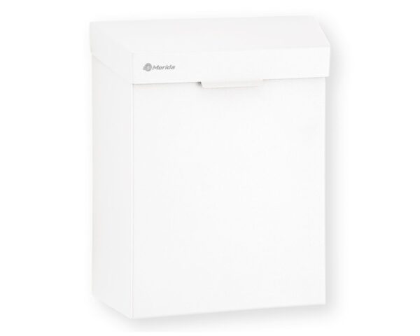 Kosz do damskich toalet MERIDA STELLA WHITE LINE, poj. 4,5 l, biały Kosz do damskich toalet MERIDA STELLA WHITE LINE, poj. 4,5 l, biały