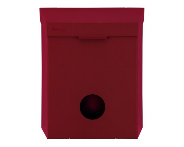 Kosz do damskich toalet MERIDA STELLA RED LINE z pojemnikiem na torebki higieniczne, pojemność 4,4 l, czerwony Kosz do damskich toalet MERIDA STELLA RED LINE z pojemnikiem na torebki higieniczne, pojemność 4,4 l, czerwony