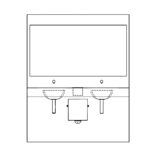 Kosz podblatowy regulowany MERIDA STELLA, pojemność 30 l, stal matowa