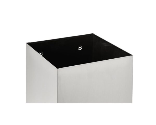 Kosz podblatowy na kółkach MERIDA STELLA, pojemność 60 l, stal matowa Kosz podblatowy na kółkach MERIDA STELLA, pojemność 60 l, stal matowa