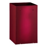 Kosz podblatowy na kółkach MERIDA STELLA RED LINE, pojemność 60 l, czerwony