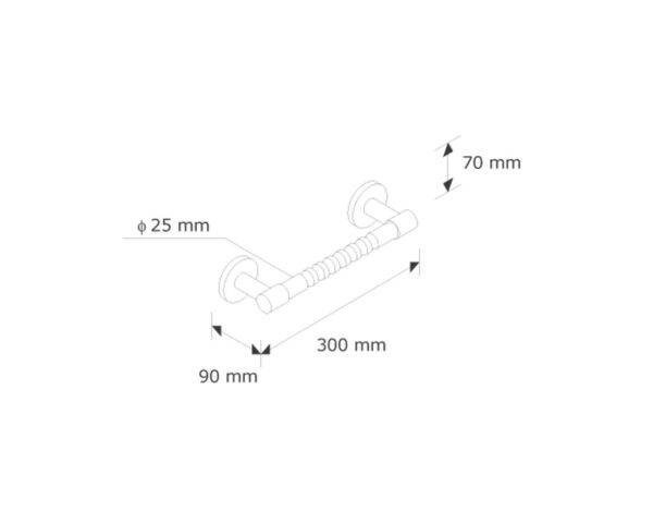 Uchwyt wannowy/prysznicowy Uchwyt wannowy/prysznicowy