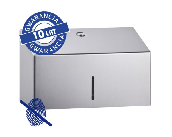 Pojemnik na ręczniki składane MERIDA STELLA Anti-FingerPrint MINI stal matowa z powłoką FPP