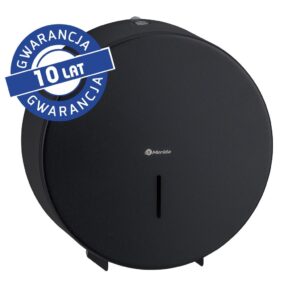 Pojemnik na papier toaletowy MERIDA STELLA BLACK LINE MAXI, średnica papieru do 23 cm, czarny