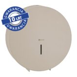 Pojemnik na papier toaletowy MERIDA STELLA SILK GREY LINE MEGA, średnica papieru do 28 cm, szary jedwabisty