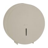 Pojemnik na papier toaletowy MERIDA STELLA SILK GREY LINE MAXI, średnica papieru do 23 cm, szary jedwabisty