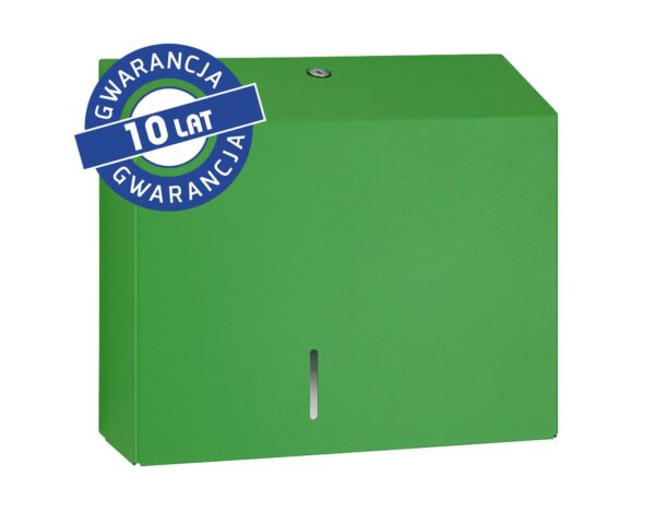 Pojemnik na papier toaletowy MERIDA STELLA GREEN LINE MAXI, średnica papieru do 23 cm, zielony