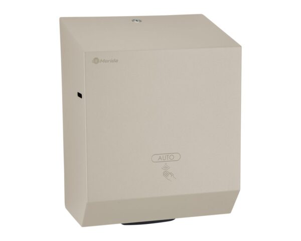 Automatyczny bezdotykowy podajnik ręczników papierowych w rolach MERIDA STELLA SILK GREY LINE AUTOMATIC MAXI, szary jedwabisty Automatyczny bezdotykowy podajnik ręczników papierowych w rolach MERIDA STELLA SILK GREY LINE AUTOMATIC MAXI, szary jedwabisty