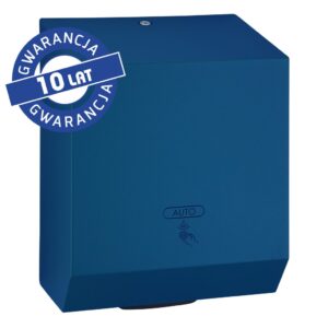Automatyczny bezdotykowy podajnik ręczników papierowych w rolach MERIDA STELLA BLUE LINE AUTOMATIC MAXI, niebieski