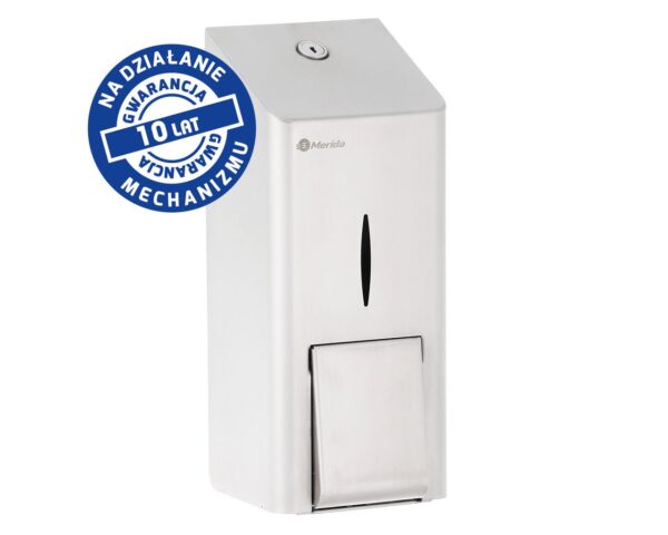 Dozownik mydła w pianie MERIDA STELLA R10 ADVANCED na wkłady 700 g, stal matowa Dozownik mydła w pianie MERIDA STELLA R10 ADVANCED na wkłady 700 g, stal matowa