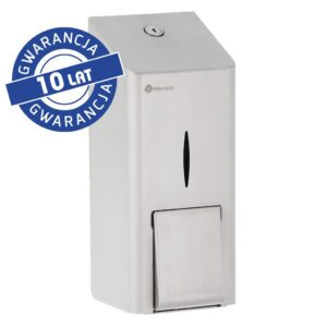 Dozownik mydła w pianie MERIDA STELLA R10 ADVANCED na wkłady 700 g, stal matowa