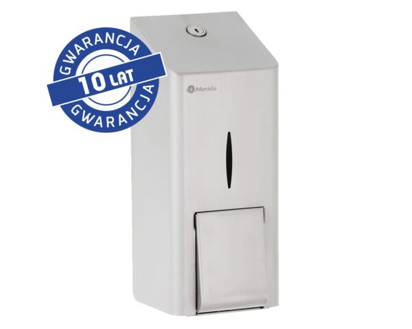 Dozownik mydła w pianie MERIDA STELLA R10 ADVANCED na wkłady 700 g, stal matowa