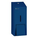 Dozownik płynu dezynfekcyjnego w sprayu MERIDA STELLA BLUE LINE, pojemność wkładów 1000 ml , niebieski