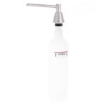 Dozownik mydła w płynie blatowy STOŻEK, pojemność zbiornika 1000 ml, matowy