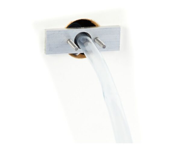 Dozownik mydła w płynie ścienny WALEC, biały Dozownik mydła w płynie ścienny WALEC, biały