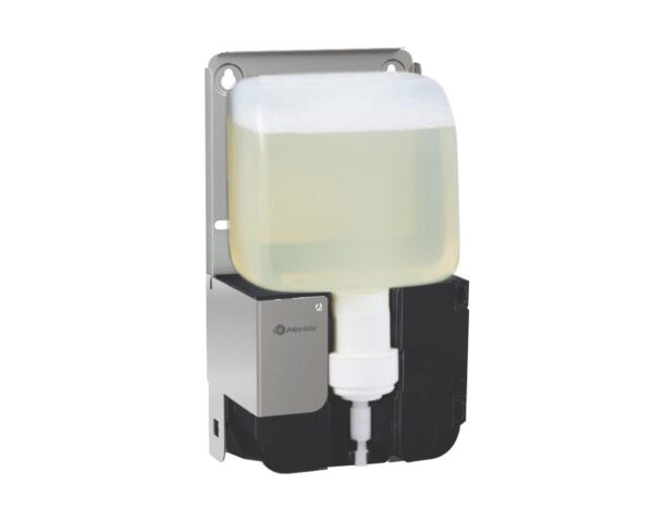 Automatyczny wnękowy dozownik mydła w pianie do montażu w szawce wiszącej Automatyczny wnękowy dozownik mydła w pianie do montażu w szawce wiszącej