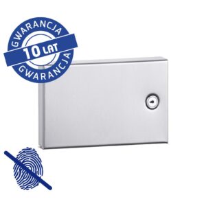 Pojemnik na rękawice foliowe MERIDA STELLA Anti-FingerPrint stal matowa z powłoką AFP