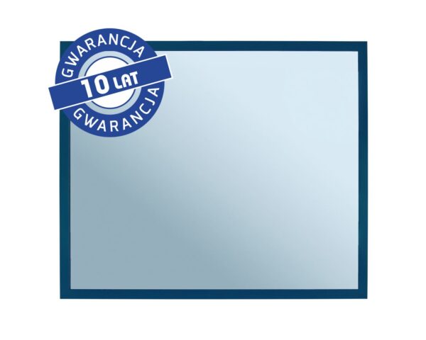 Lustro w ramie metalowej - niebieskiej MERIDA STELLA BLUE LINE, 50 x 60 cm