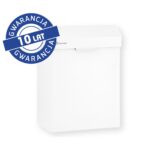 Kosz do damskich toalet MERIDA STELLA WHITE LINE, poj. 4,5 l, biały