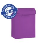 Kosz do damskich toalet MERIDA STELLA VIOLET LINE 4,5 l, fioletowy