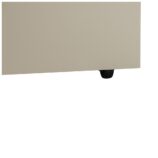 Kosz podblatowy na kółkach MERIDA STELLA SILK GREY LINE, pojemność 60 l, szary jedwabisty